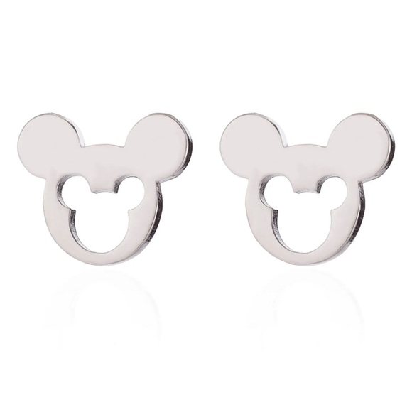 Mickey Ear Earrings - Picture 2 of 2